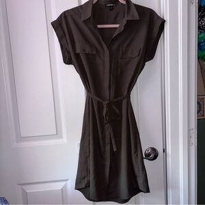 Express Women's Dark Brown Mini Dress
